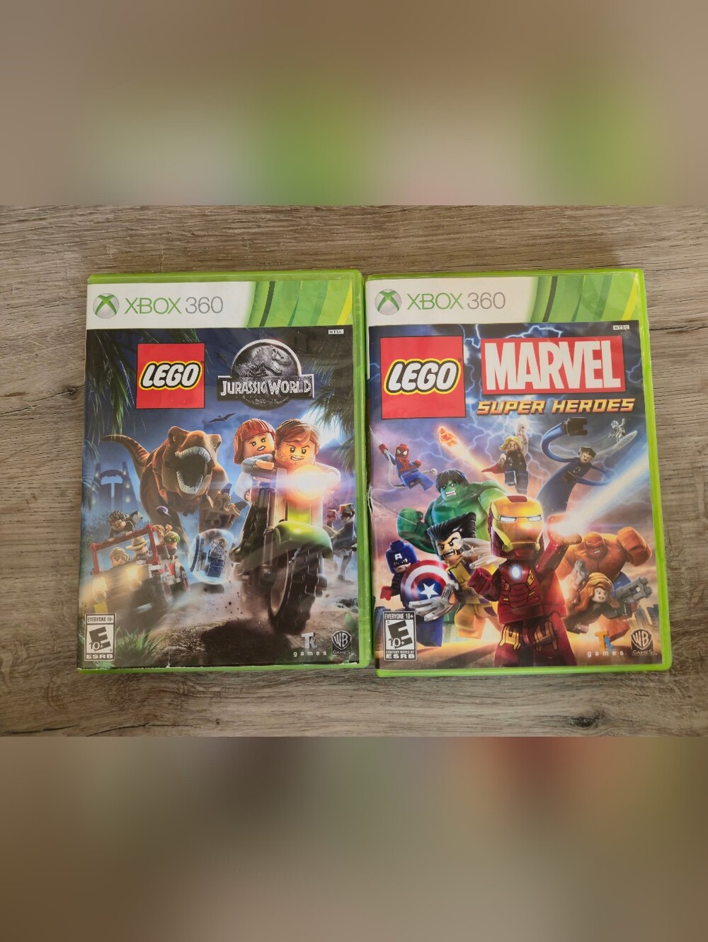 Lego Xbox 360 Games Marvel And Jurassic World